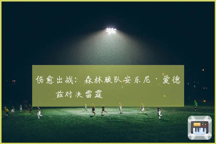 伤愈出战：森林狼队安东尼·爱德华兹对决雷霆